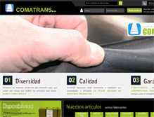 Tablet Screenshot of comatrans.es
